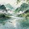 和青山奏江河 我知青山江河乐