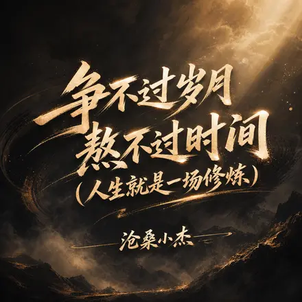 争不过岁月 熬不过时间(人生就是一场修炼)