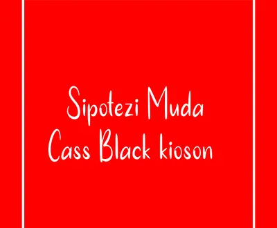 Cass Black Kioson
